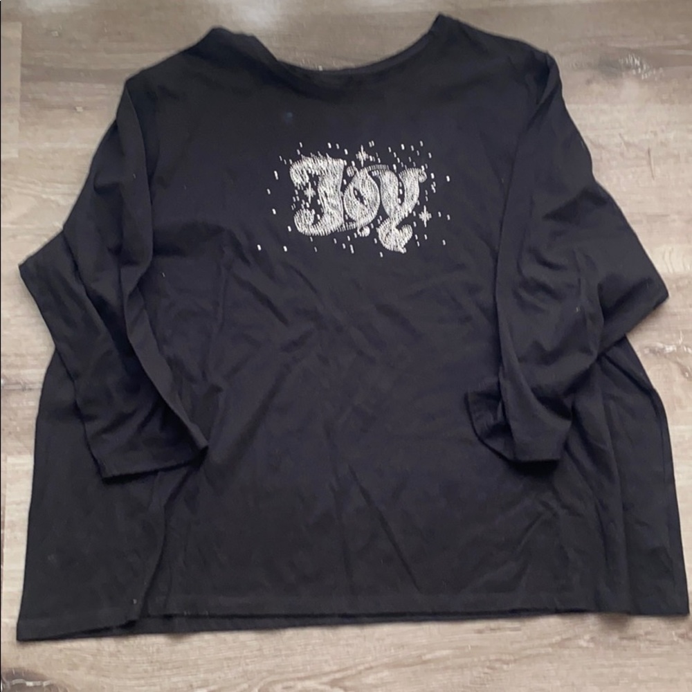 Liz & Men Joy Long Sleeve Shirt 3x